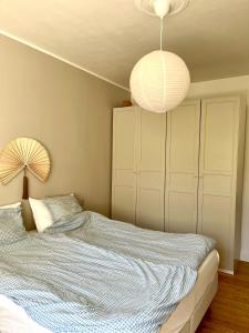 Lova arba lovos apgyvendinimo įstaigoje Cozy appartment for 2 in Aarhus