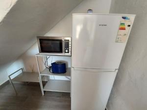 Kuchyň nebo kuchyňský kout v ubytování Mirador del Torrecilla