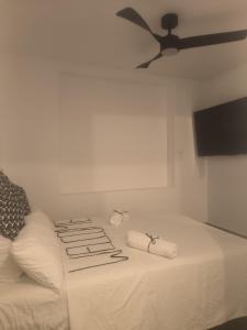 Posteľ alebo postele v izbe v ubytovaní Pinar Suites Habitaciones