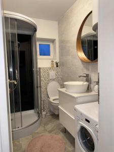 Kúpeľňa v ubytovaní Apartman Dukić