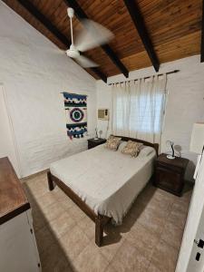 Postel nebo postele na pokoji v ubytování El Refugio de Oli