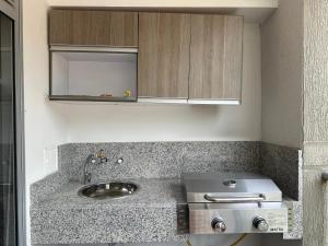 Kuchyň nebo kuchyňský kout v ubytování peña azul la morada Sánchez