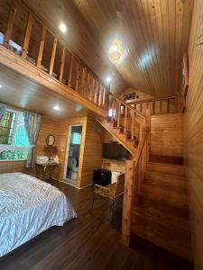 Postel nebo postele na pokoji v ubytování House of Ahan