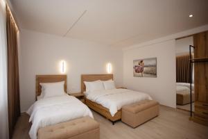 Letto o letti in una camera di Serenity