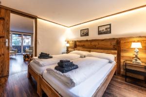 Postel nebo postele na pokoji v ubytování Village Center Apartment Kanne