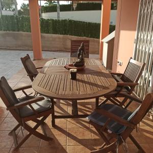Patio nebo venkovní prostory v ubytování Casa Sol y montaña-habitaciones