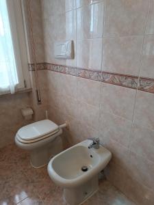 Koupelna v ubytování B&B Il Paiolo