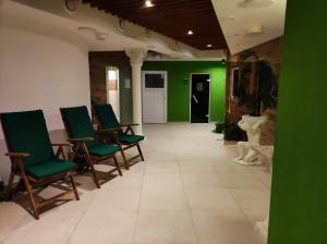 Istumisnurk majutusasutuses Hotel Tulipan