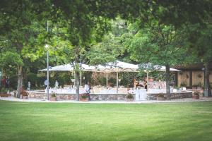 Zahrada ubytování Domus Pacis Assisi