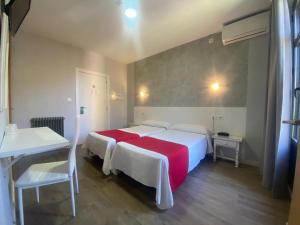 Postel nebo postele na pokoji v ubytování Hostal Sonia Granada