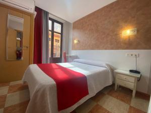 Postel nebo postele na pokoji v ubytování Hostal Sonia Granada