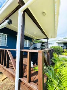 Sharnytas Studio AIR CONDITIONED的阳台或露台