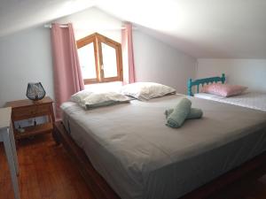 Postel nebo postele na pokoji v ubytování Espace Détente des Calumets