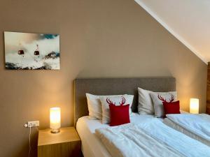 Voodi või voodid majutusasutuse Mountain Suite A10 toas +37 fotot