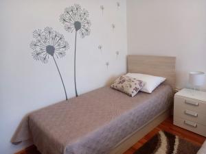 Postel nebo postele na pokoji v ubytování Apartman Martina