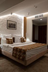 JAZZ HOTEL Gyumri客房内的一张或多张床位