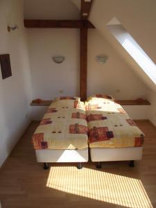 Postel nebo postele na pokoji v ubytování Camping & Guest House Pliskovice