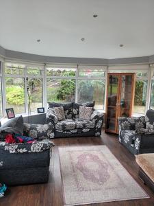 Posezení v ubytování graiguenamanagh Homestay
