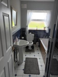 Koupelna v ubytování graiguenamanagh Homestay