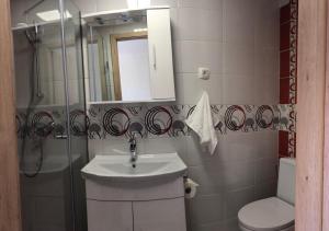 Ένα μπάνιο στο Romantic Hotel Centar Omisalj
