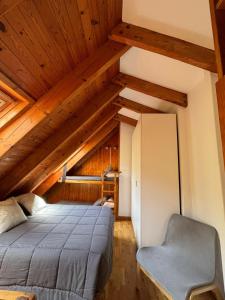Posteľ alebo postele v izbe v ubytovaní Dúplex Pla de L'Ermita (Boí Taüll)