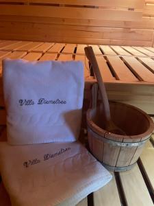Postel nebo postele na pokoji v ubytování Villa Diemelsee