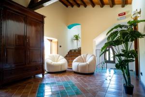 Posezení v ubytování Villa Vittoria Hotel