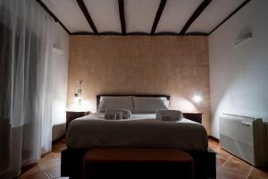 Postel nebo postele na pokoji v ubytování Villa Vittoria Hotel