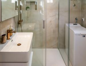 Koupelna v ubytování Apartman Kala + 7 fotografií