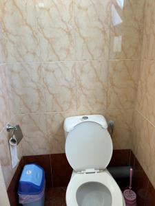 Koupelna v ubytování Hotel Taverna Prifti