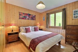 Katil atau katil-katil dalam bilik di Cosy Duplex With Sunny Terrasse