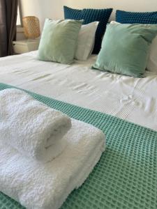 Cama o camas de una habitación en Brisa Apartment Vilamoura