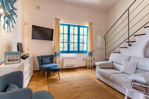 Et opholdsområde på Villa Mario & Anna Carloforte