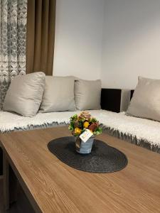 Postel nebo postele na pokoji v ubytování Apartmani B&A