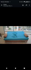 a picture of a bed in a room at Apartamento El Rodadero con balcón in Gaira