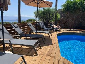 The swimming pool at or close to Ammoudara Bay Villa