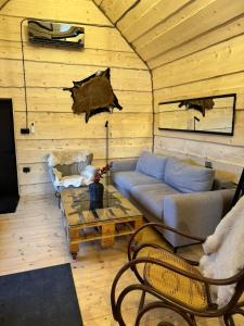 Χώρος καθιστικού στο Stodółka