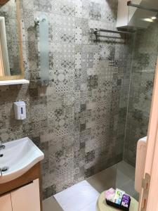 Koupelna v ubytování Apartments PKT DeLux