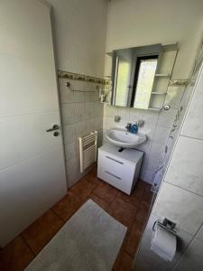 Koupelna v ubytování Ferienhaus Maite