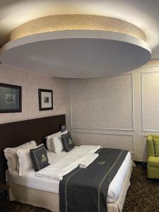 Postel nebo postele na pokoji v ubytování Hotel 5092