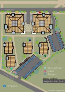 Půdorys ubytování Residenz am Strand Wohnung 4-59