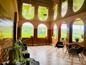 Zahrada ubytování Eco Holiday House