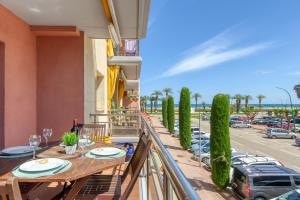 Balkón alebo terasa v ubytovaní Mirablau F 1 1 Empuriabrava Gran Reserva - Immo Barneda