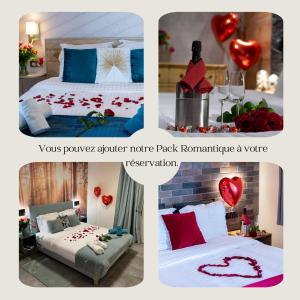 Boutique Hôtel - Notre Chalet客房内的一张或多张床位