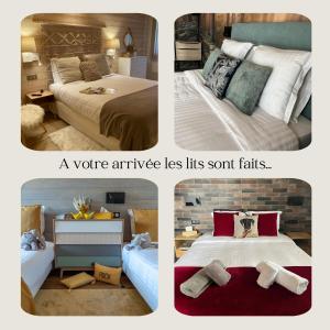 Boutique Hôtel - Notre Chalet客房内的一张或多张床位