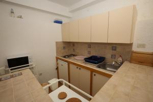 Kuchyň nebo kuchyňský kout v ubytování Apartment Matija