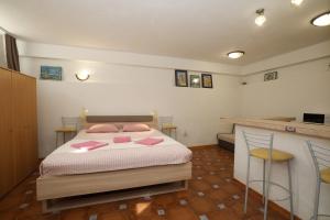 Postel nebo postele na pokoji v ubytování Apartment Matija
