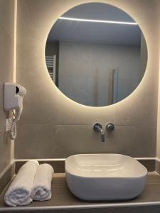 Koupelna v ubytování Αura Luxury Apartments