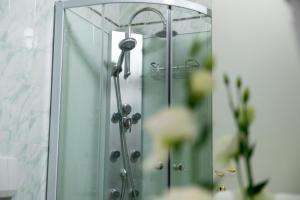 Koupelna v ubytování Hotel Hannover