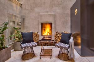 Posezení v ubytování Casa Ellul - Small Luxury Hotels of the World